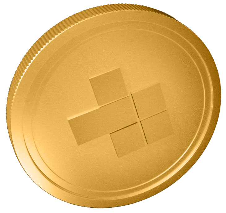 Gold coin center