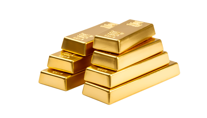 Gold reserve bars backing Goldfish (GGBR) gold-backed crypto